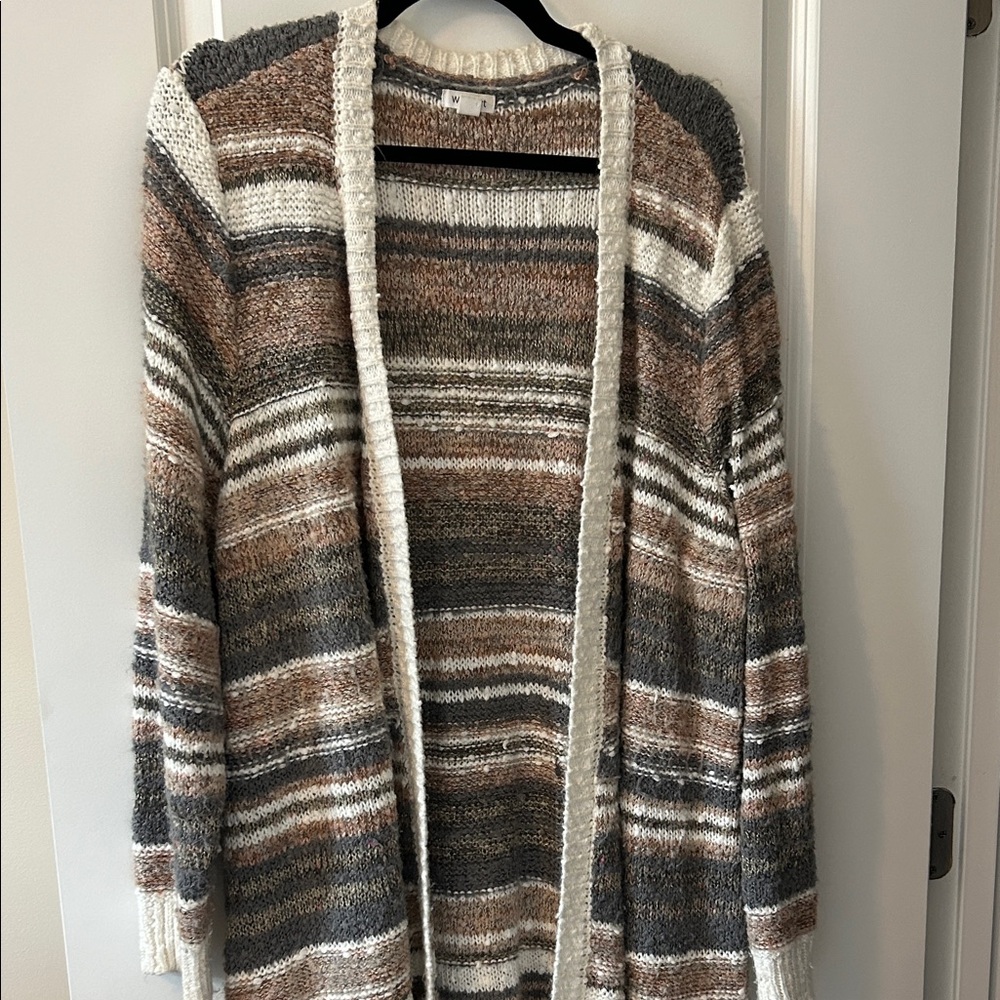 Westport Multicolor Striped Cardigan
